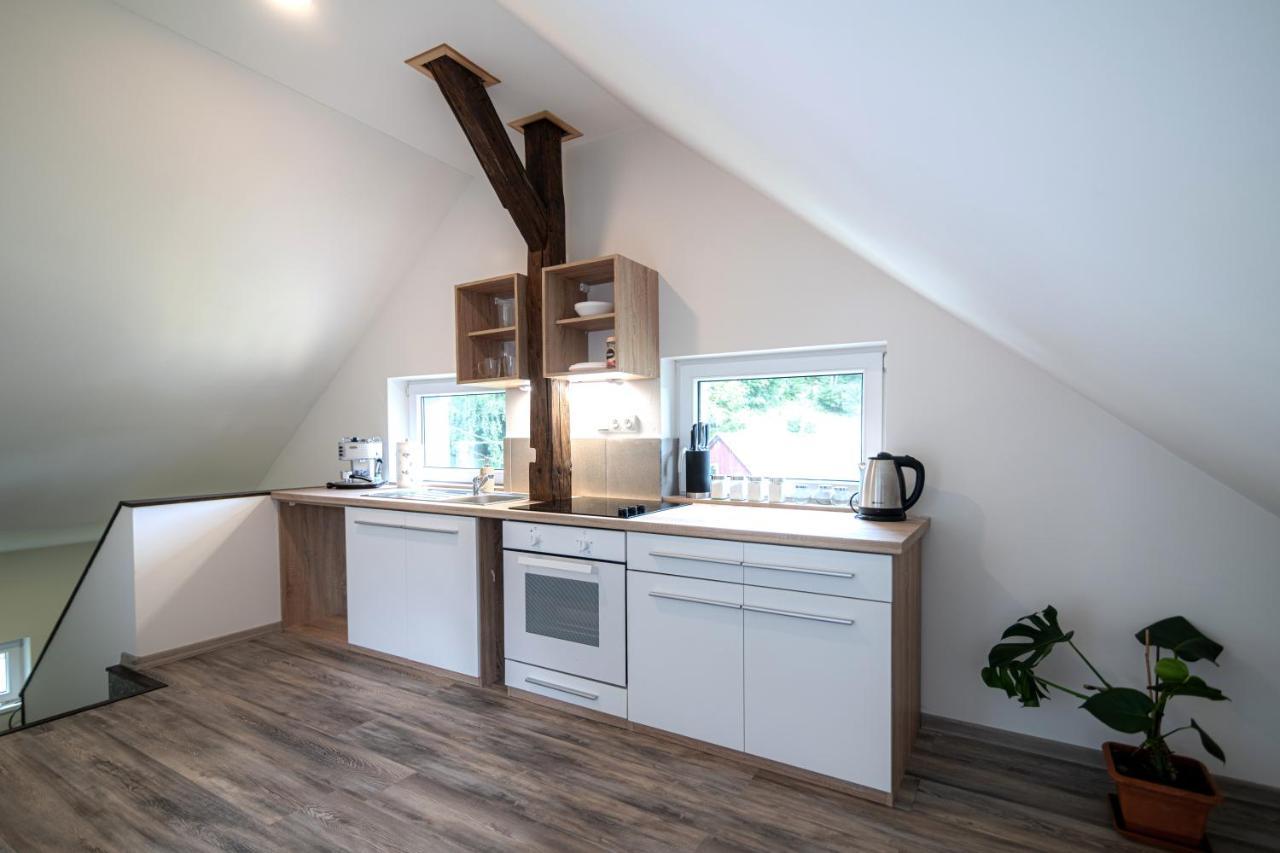 Apartman Janov Janov nad Nisou Exteriér fotografie